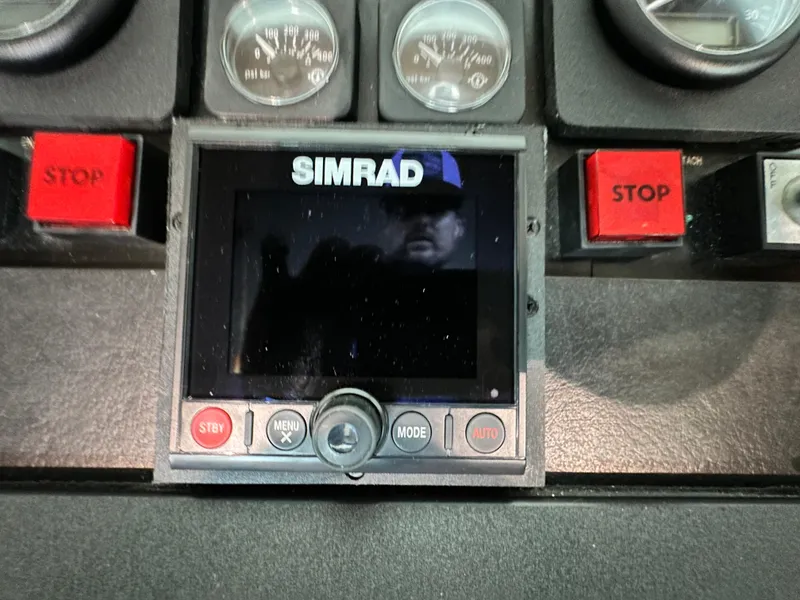 Slide: The Image of Hatteras Enclosed Bridge Sportfish 1988 - 117