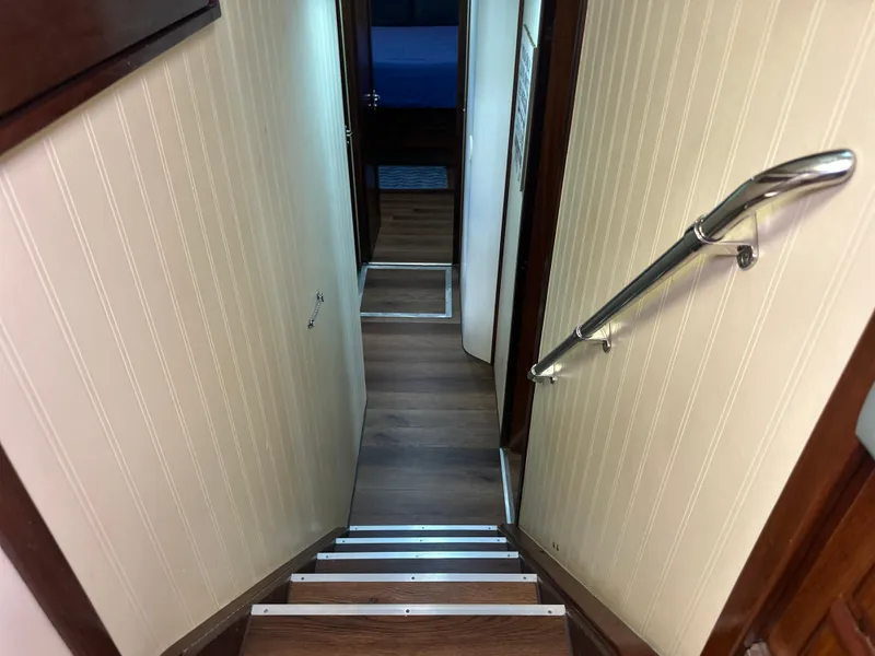 Slide: The Image of Hatteras Enclosed Bridge Sportfish 1988 - 57