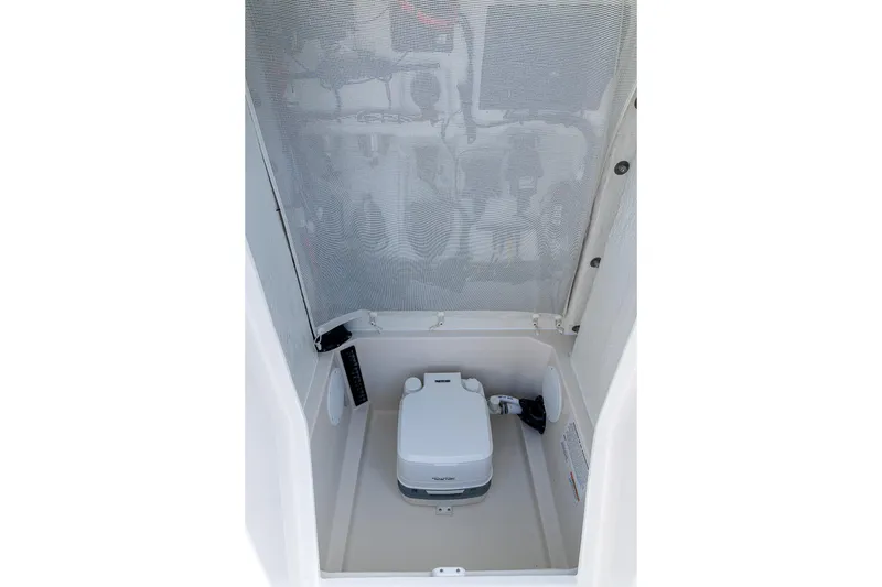 Slide: The Image of 2026 Sailfish 232 CC boat with Yamaha engine and blue underwater lights. - 4