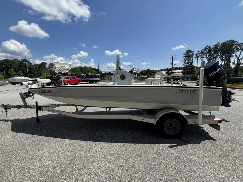 Slide: The Image of Excel Bay Pro 203 w/Suzuki 140HP Engine and Aluminum Trailer Included 2021 - 2