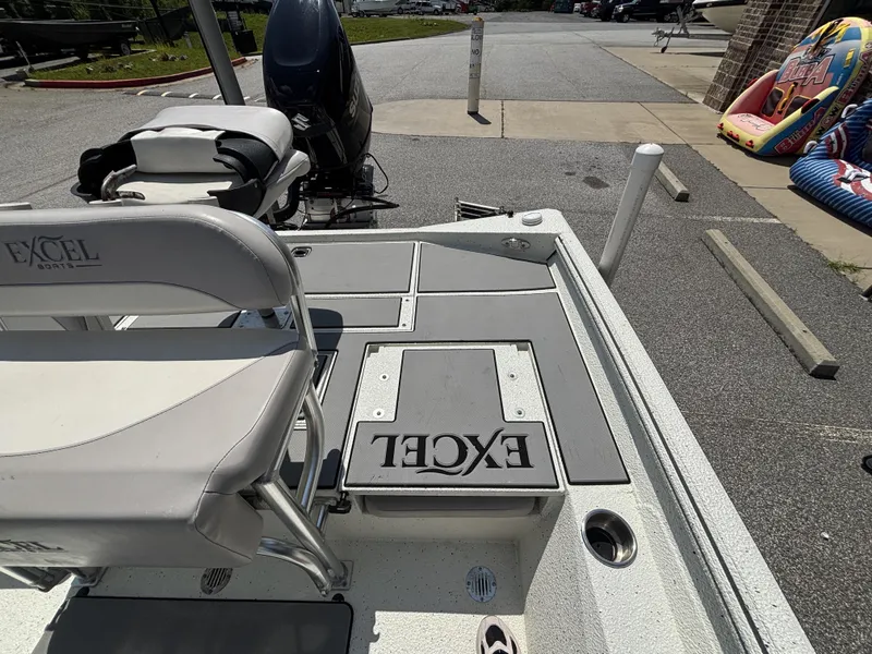Slide: The Image of Excel Bay Pro 203 w/Suzuki 140HP Engine and Aluminum Trailer Included 2021 - 20