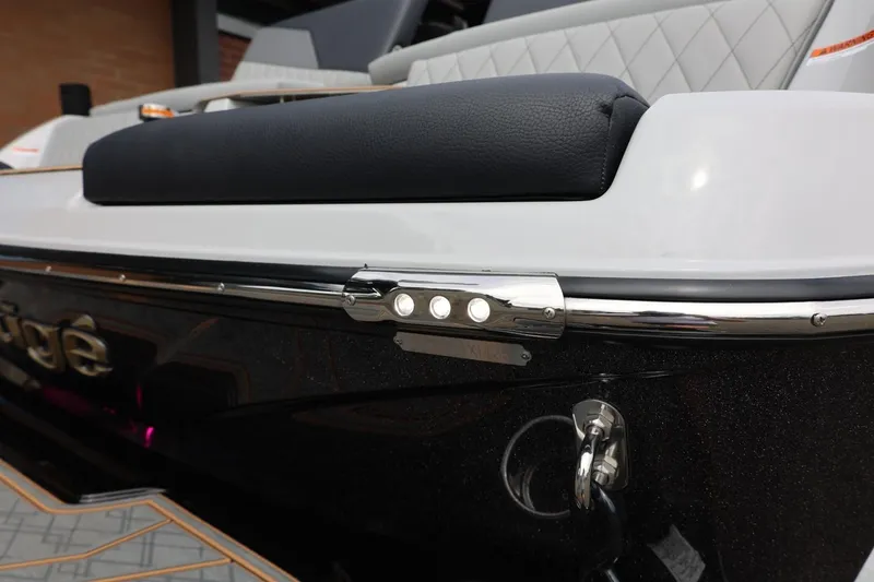 Slide: The Image of 2025 Tigé Z3 boat detail with sleek design and modern upholstery. - 45