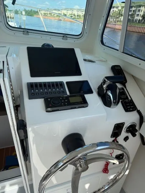 Slide: The Image of Steiger Craft 255 Chesapeake Pilot House 2021 - 4