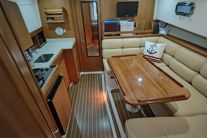 Slide: The Image of Main Salon frm companionway - 14