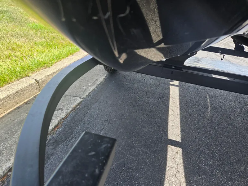 Slide: The Image of 2016 Sea-Doo GTX Limited iS 260 on a trailer, close-up view. - 7