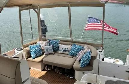 Slide: The Image of Aft Deck Area w/ SunPad Lounge - 4