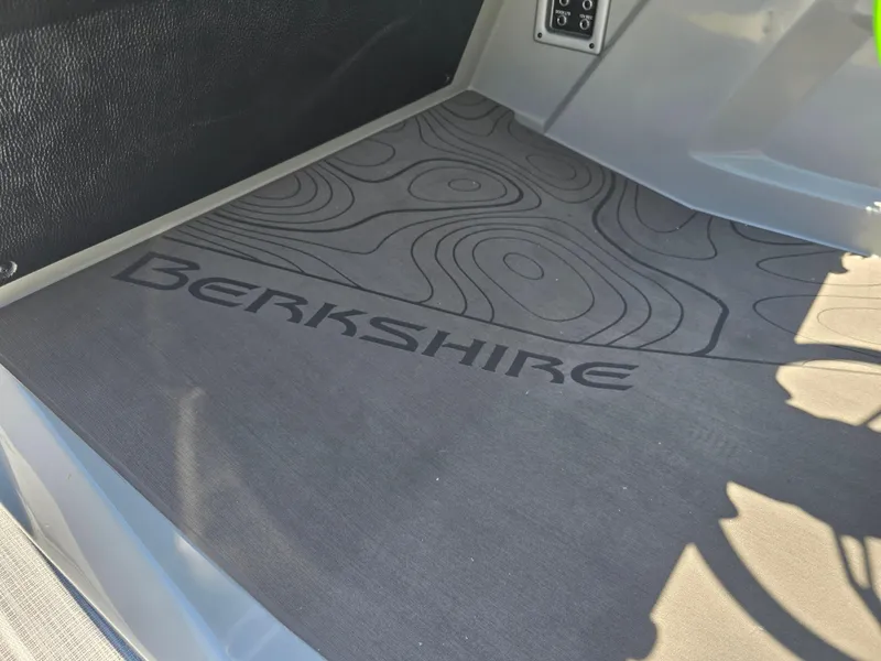 Slide: The Image of Berkshire STS 25 RFX 3.0+ 2026 boat interior with custom flooring design. - 24