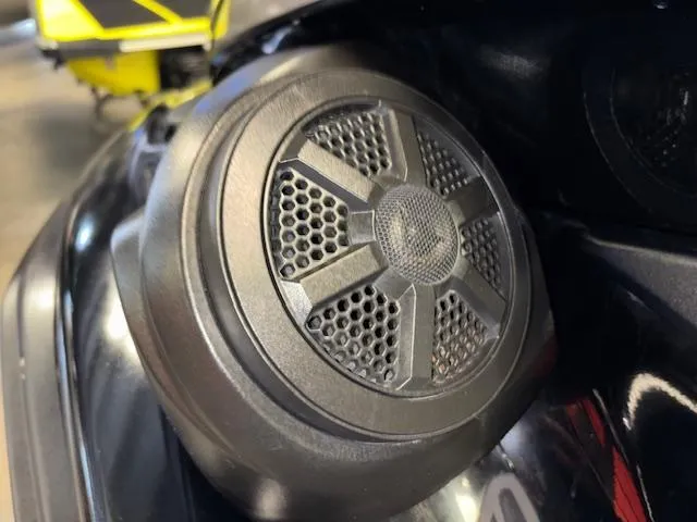 Slide: The Image of Close-up of a 2023 Yamaha WaveRunner FX Cruiser SVHO speaker detail. - 4