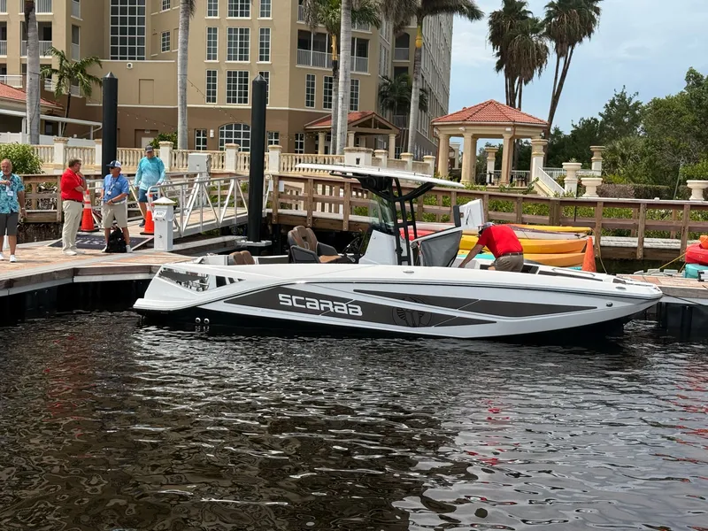 Slide: The Image of Scarab 255 Open LX 2025 - 2