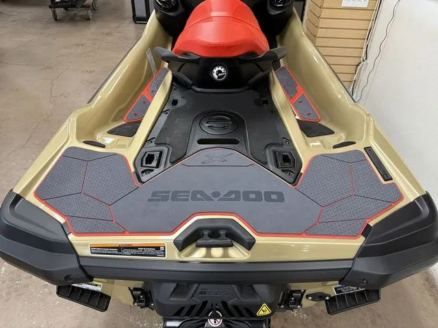 Slide: The Image of Sea-Doo RXT-X™ 325 Metallic Tan / Lava Red Premium 2025 - 6