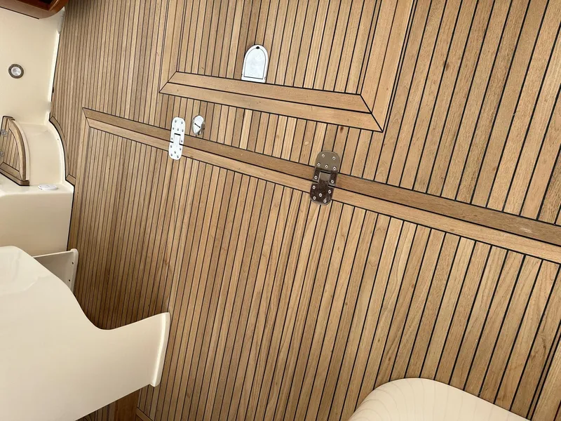Slide: The Image of Interior wood paneling of 2023 Fratelli Aprea Sorrento Cabinatto 32 boat. - 22