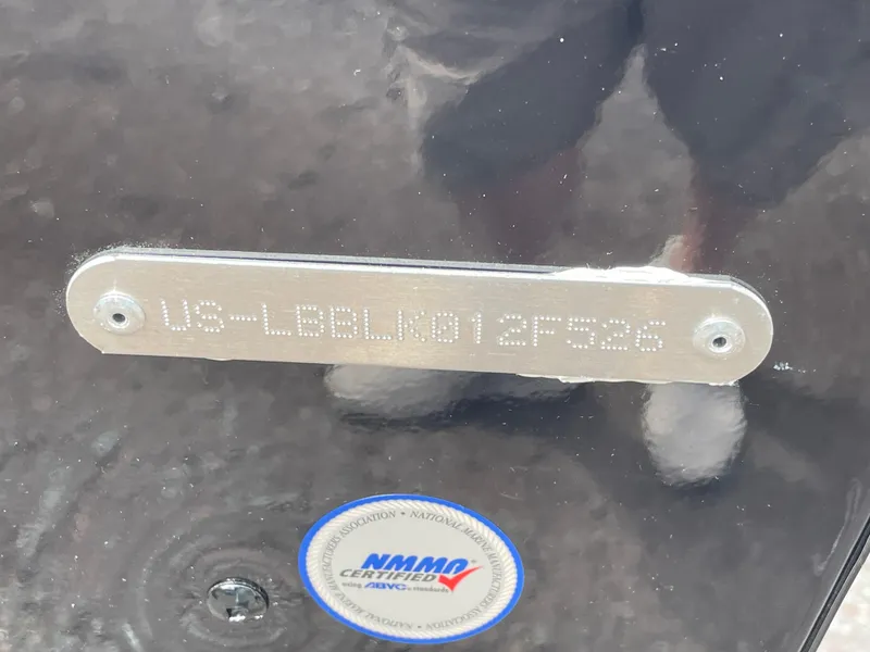 Slide: The Image of Hull identification number on a 2026 Lund 1675 Adventure Sport boat. - 3