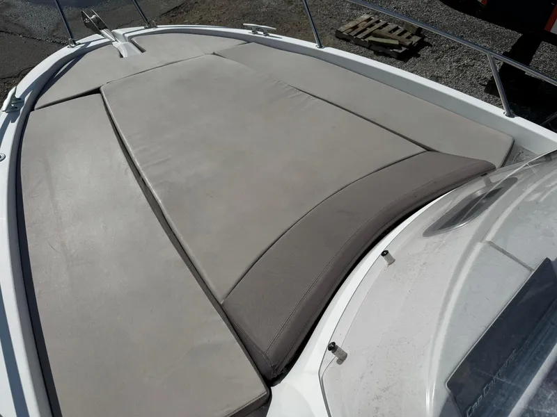 Slide: The Image of Jeanneau Cap Camarat 6.5 WA 2015 boat with spacious sunbathing deck. - 7