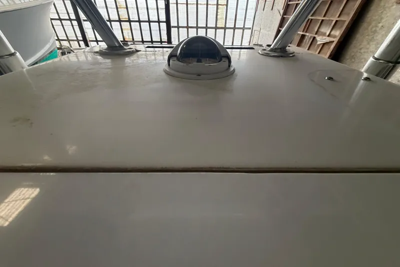 Slide: The Image of VHF radio equipment inside a 1999 Contender 27 Open CC boat. - 39