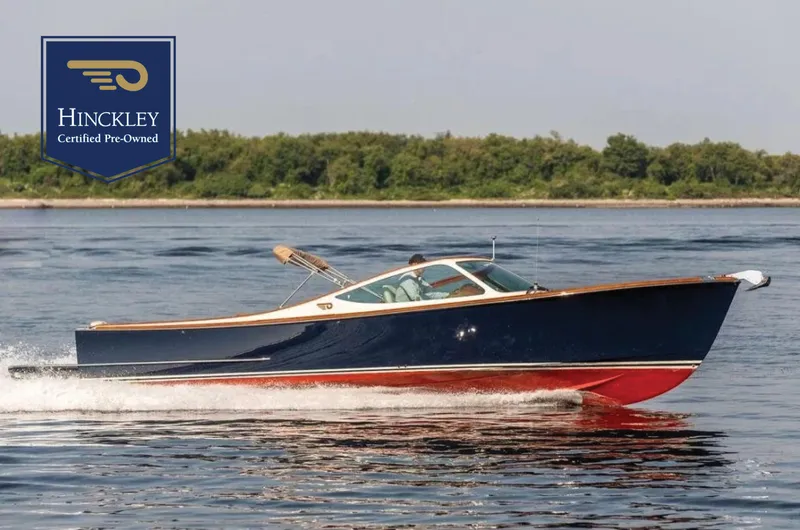 The Image of 2003 Hinckley Talaria 29R boat cruising on water, certified pre-owned. - 0