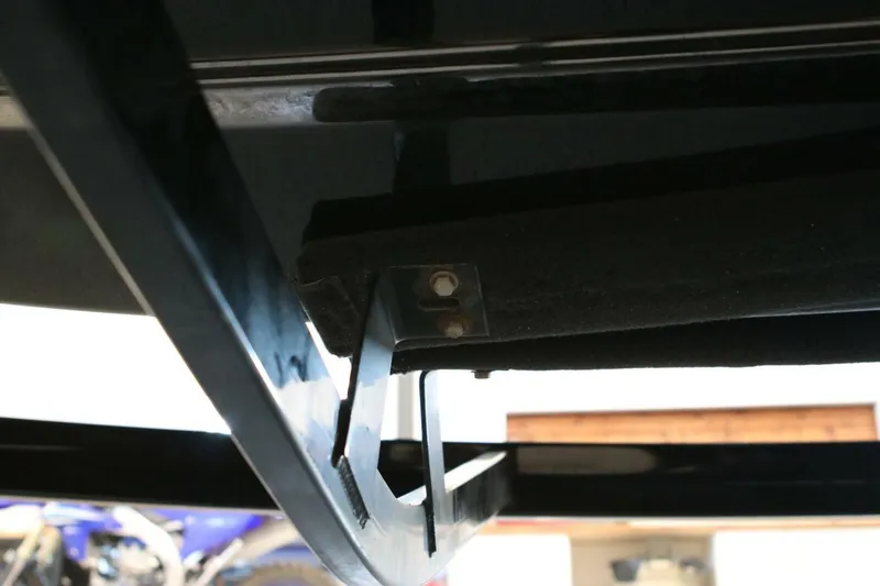 Slide: The Image of Underside view of a 2018 Supra SR400, showcasing structural details. - 131