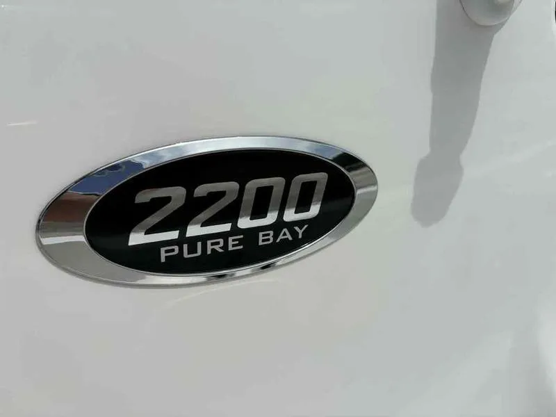 Slide: The Image of 2026 Blazer PureBay 2200 emblem on white surface. - 8