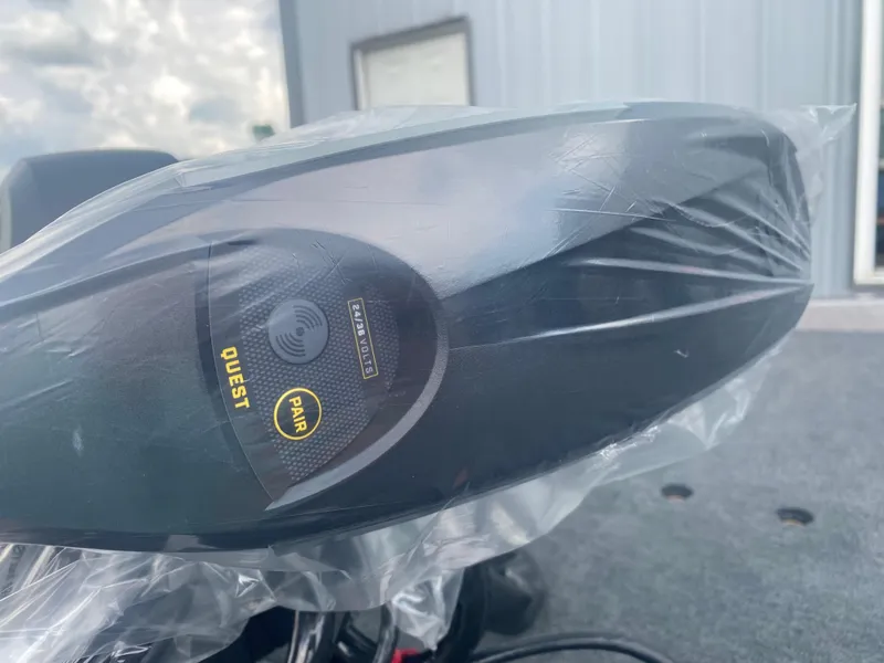 Slide: The Image of Close-up of 2026 Skeeter ZXE 21 boat component with Quest Pair feature. - 5