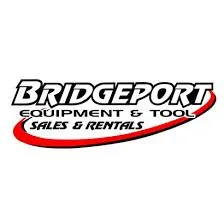 Slide: The Image of Bridgeport Equipment & Tool Sales & Rentals logo with red swoosh design. - 11