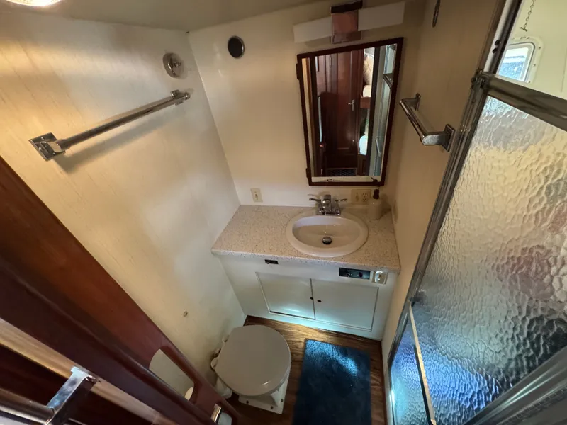 Slide: The Image of Hatteras 53 Extended Deck 1985 - 61