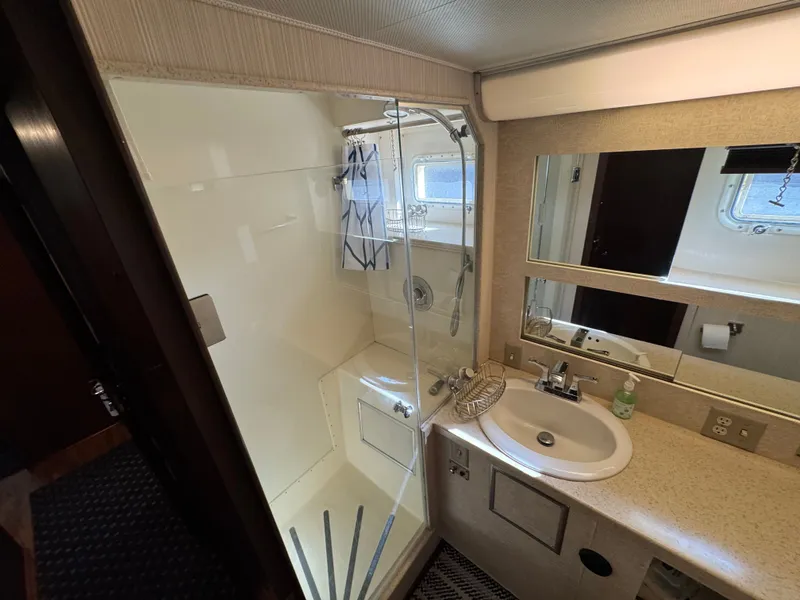 Slide: The Image of Hatteras 53 Extended Deck 1985 - 76