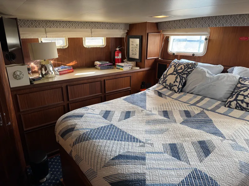 Slide: The Image of Hatteras 53 Extended Deck 1985 - 80