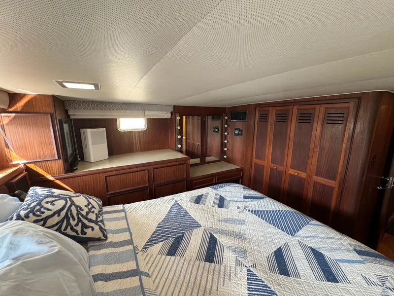 Slide: The Image of Hatteras 53 Extended Deck 1985 - 81