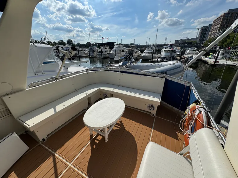 Slide: The Image of Hatteras 53 Extended Deck 1985 - 87