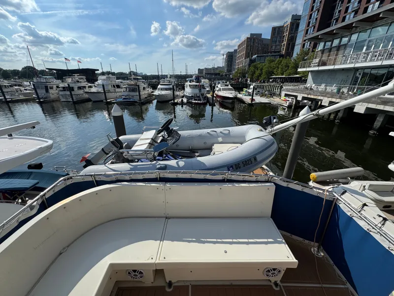 Slide: The Image of Hatteras 53 Extended Deck 1985 - 89