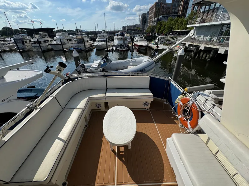 Slide: The Image of Hatteras 53 Extended Deck 1985 - 92