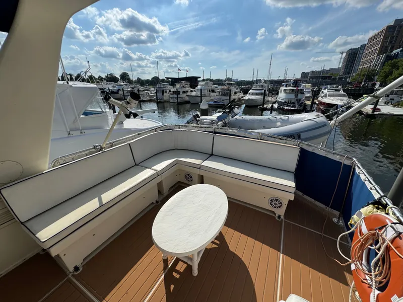 Slide: The Image of Hatteras 53 Extended Deck 1985 - 93