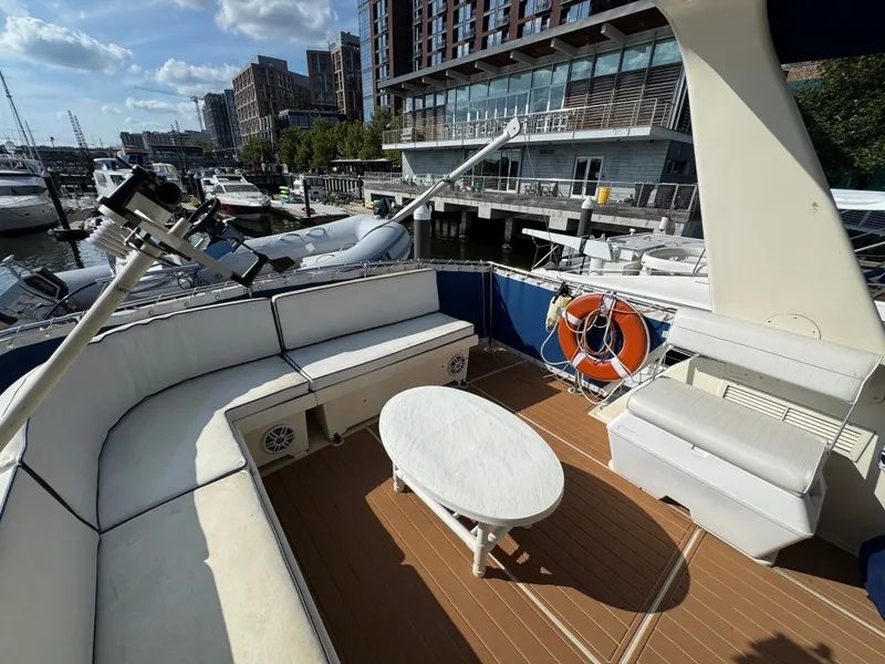 Slide: The Image of Hatteras 53 Extended Deck 1985 - 94