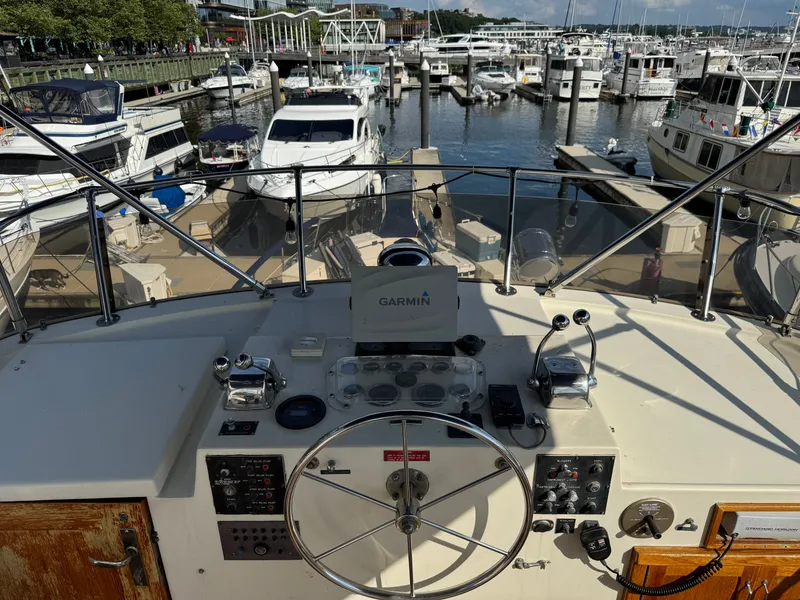 Slide: The Image of Hatteras 53 Extended Deck 1985 - 96