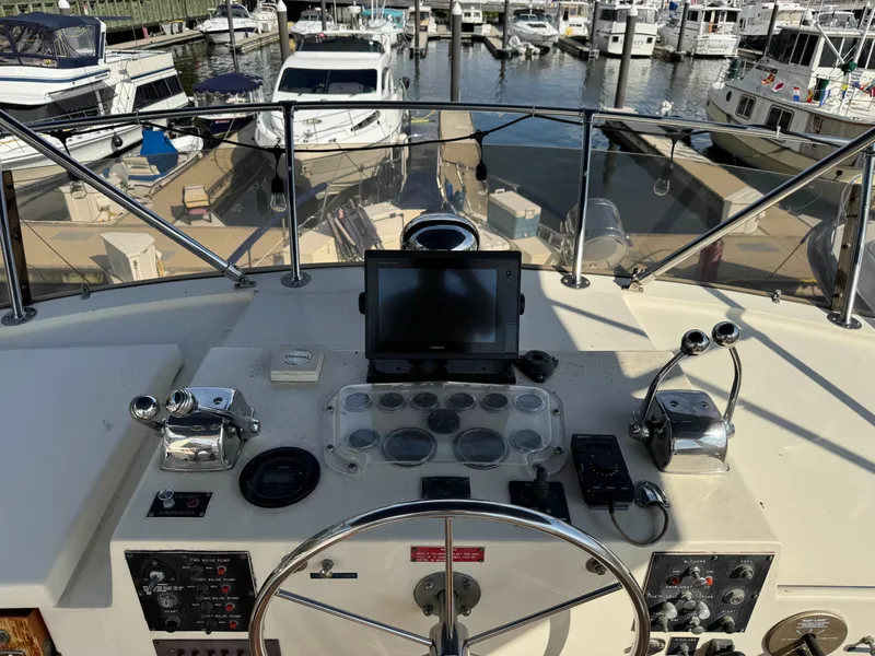 Slide: The Image of Hatteras 53 Extended Deck 1985 - 97