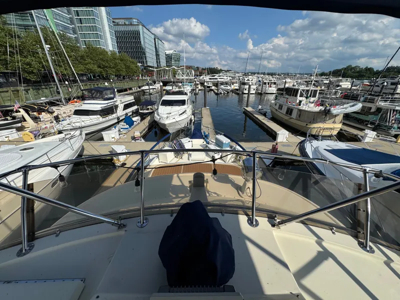 Slide: The Image of Hatteras 53 Extended Deck 1985 - 99