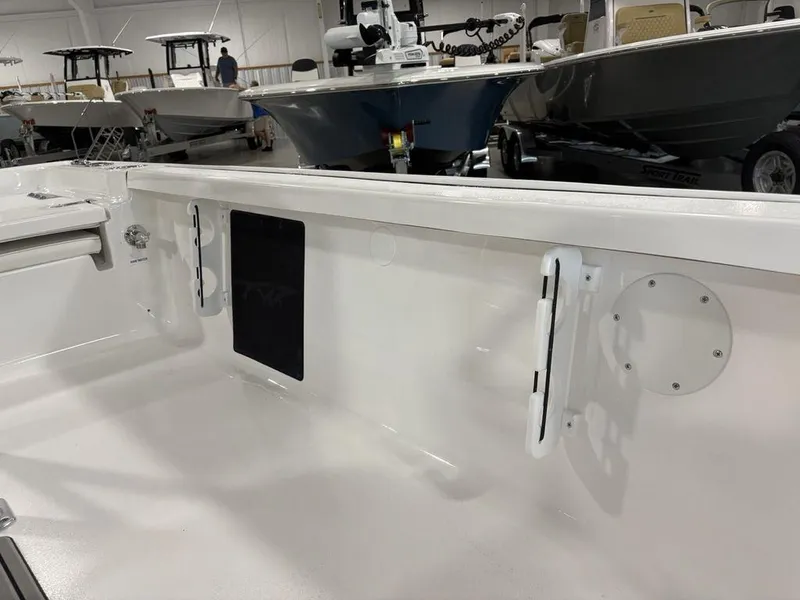 Slide: The Image of 2026 Tidewater 1910 BM boat interior, showcasing sleek design and modern features. - 5
