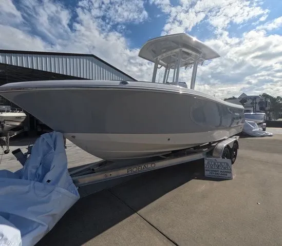 Slide: The Image of Robalo Center Console R230 In Stock Trailer Included 2026 - 3