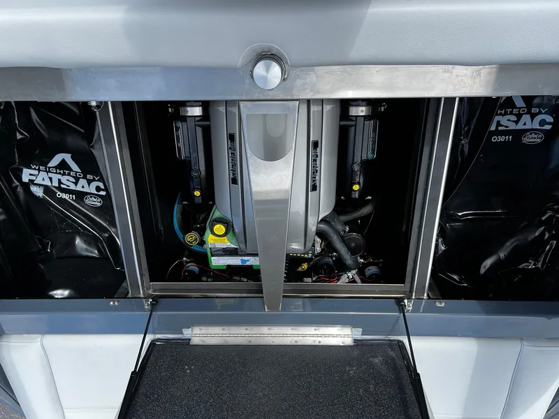 Slide: The Image of 2024 Supreme S220 engine compartment with FATSAC ballast system. - 20