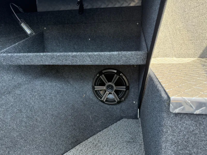 Slide: The Image of Interior of 2025 Thunder Jet 210 Luxor boat with speaker and LED light. - 27