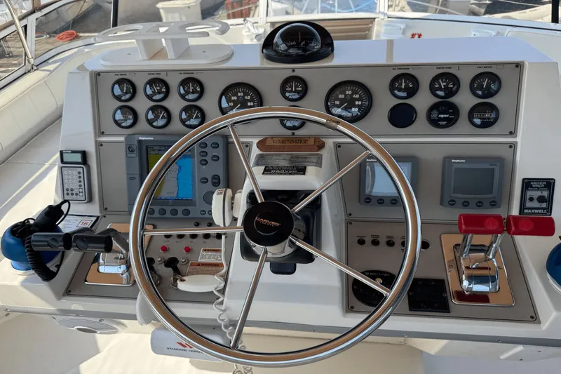 Slide: The Image of Carver Yachts 380 Santego 1999 - 13