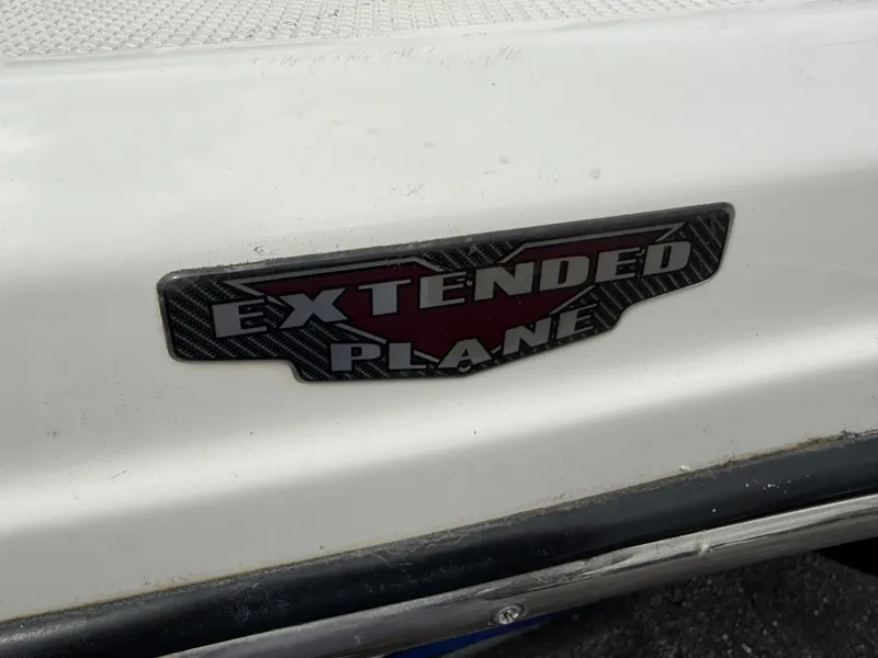 Slide: The Image of 2017 Chaparral 19 H2O Sport boat with "Extended Plane" badge. - 33