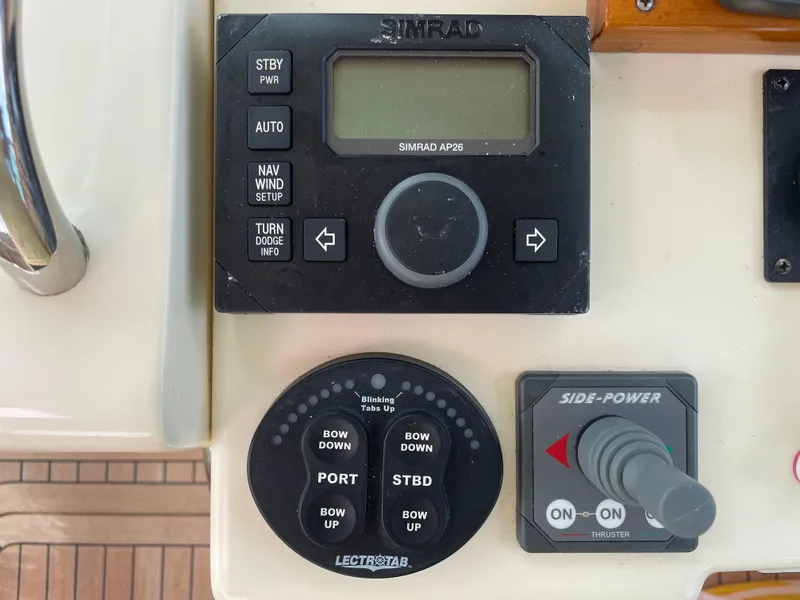 Slide: The Image of Trim Tabs - Bow Thruster - Auto Pilot - 14