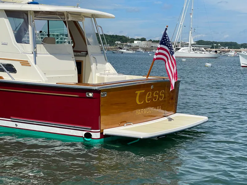 Slide: The Image of Teak Transom - 2