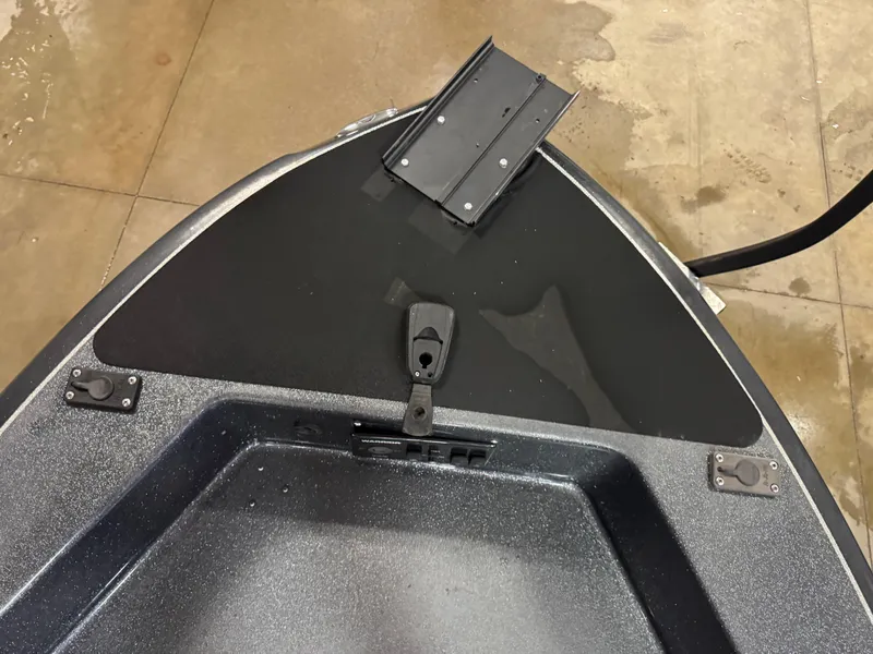 Slide: The Image of Bow of a 2017 Warrior V2090 boat with mounting bracket and hardware. - 11