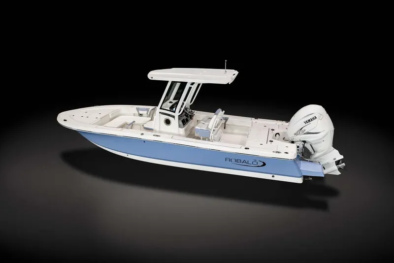 Slide: The Image of Manufacturer Provided Image: 2023 Robalo 266 Cayman boat with Yamaha outboard motor. - 20