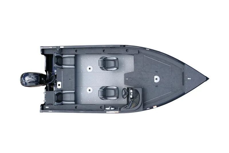 Slide: The Image of Manufacturer Provided Image: Top view of a 2022 Lund 1775 Adventure SS fishing boat. - 11