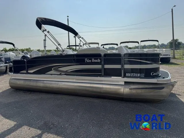 Slide: The Image of Palm Beach 200 Castmaster Pontoon With SEA LEGS 2017 - 19