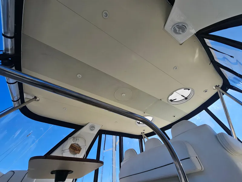 Slide: The Image of Interior view of 2012 Silverton West Coast Edition boat, featuring sleek design and modern amenities. - 31