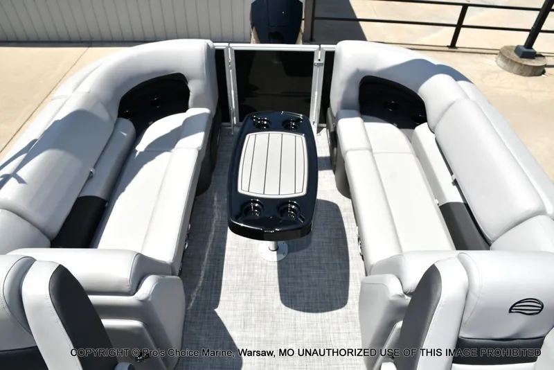 Slide: The Image of Sun Tracker PARTY BARGE 22 XP3 w/200HP 4 Stroke 2026 - 10