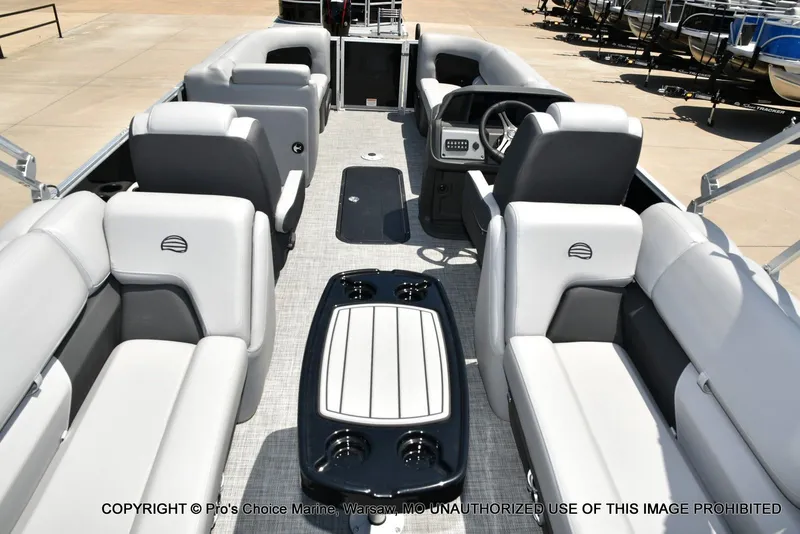 Slide: The Image of Sun Tracker PARTY BARGE 22 XP3 w/200HP 4 Stroke 2026 - 9